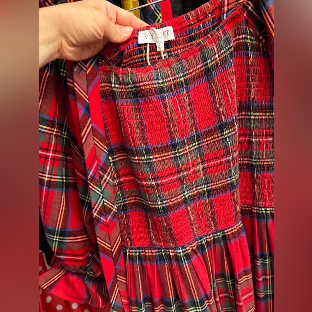 Ivy city co matching dress and tie